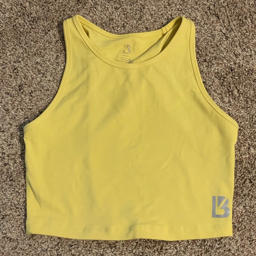 Buffbunny Yellow Aurora Crop Top